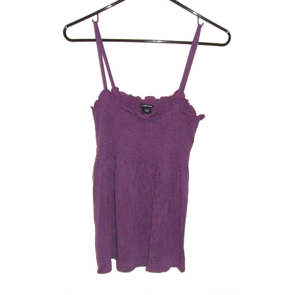 Gap Purple Stretch Tank‎ Top M Sleeveless